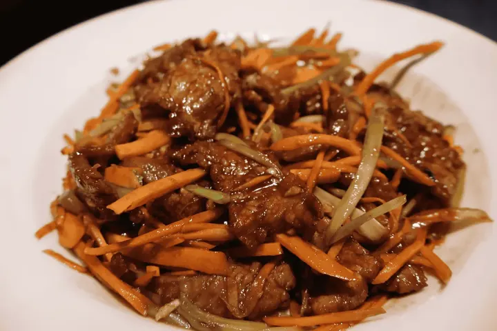 Szechuan Beef with vegetables